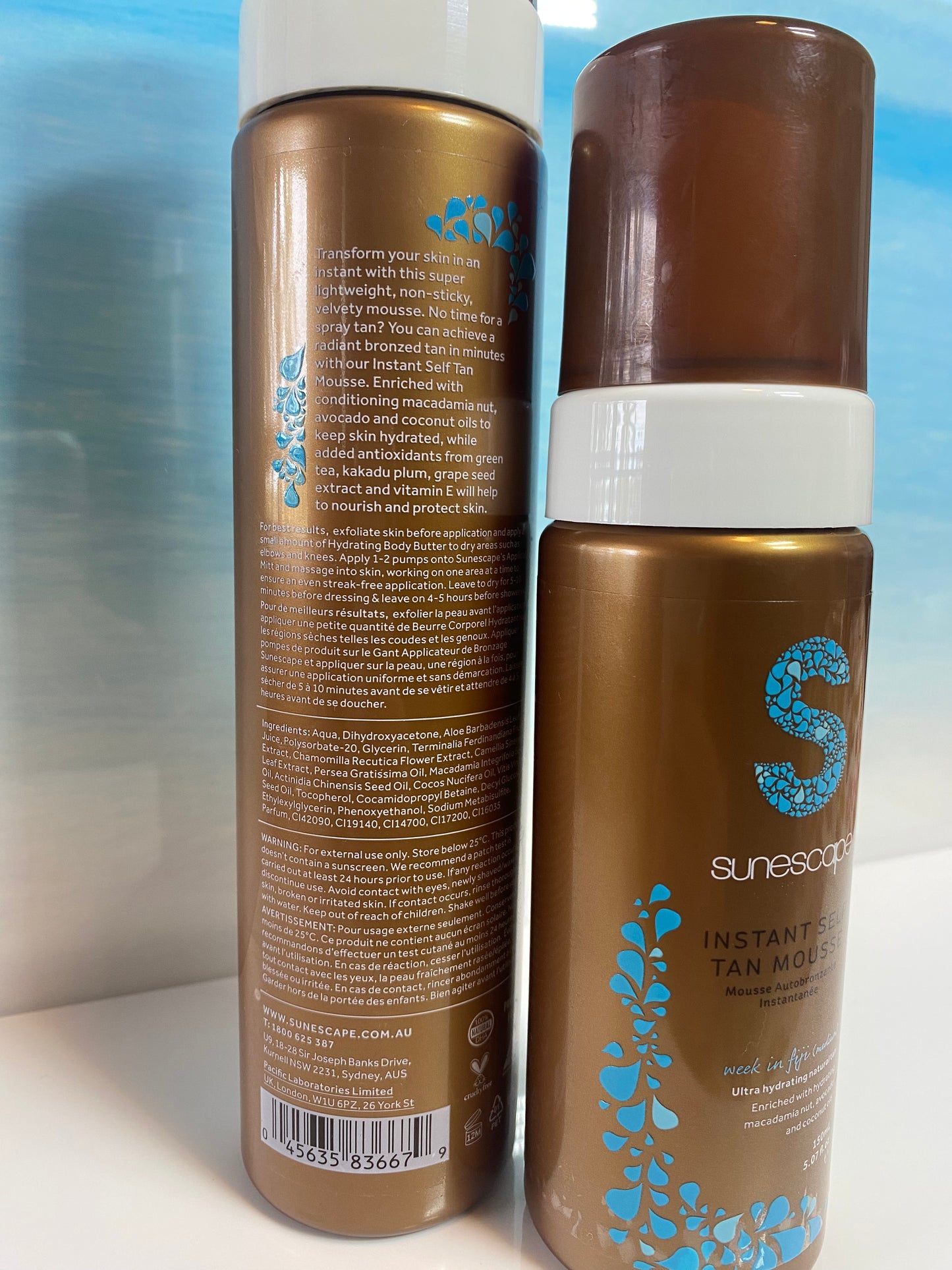 Instant Self Tan Mousse - Week In Fiji (Medium)