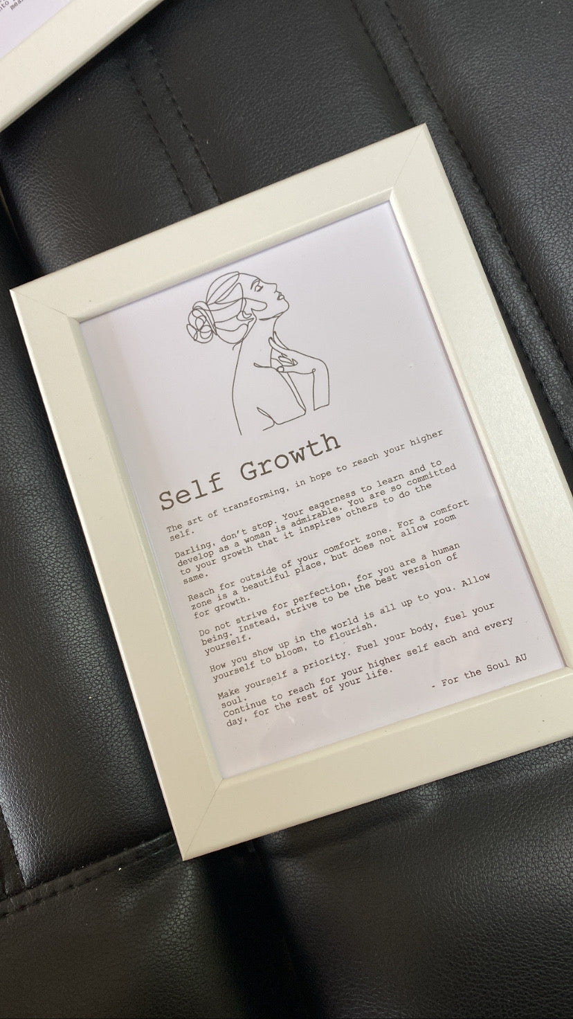 Self Growth - Frame Art